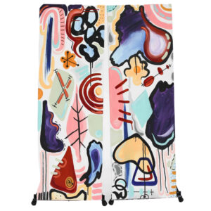 Boho Geometrics diptych